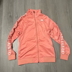 Kappa Pink Hoodie with Logo Details